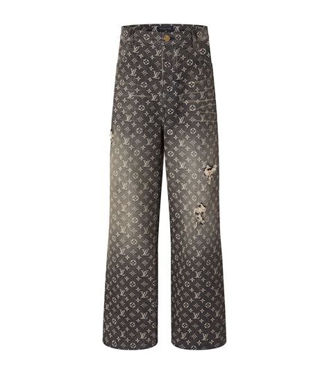 replica mens louis vuitton jeans|louis vuitton jeans men monogram.